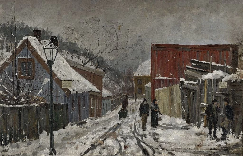 Da Saxegårdsgate - 1882